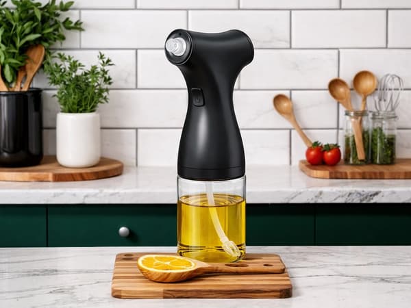 Oljedispenser sprayflaska 200 ml glas