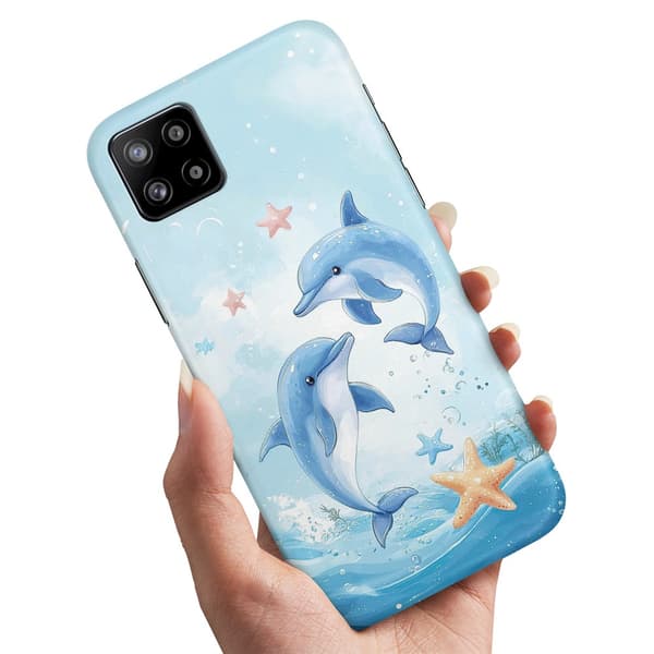 Deksel / Mobildeksel til Samsung Galaxy A22 5G - Dolphins