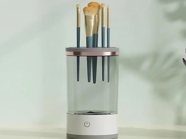 Rengøringsstation makeupbørster USB