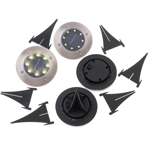 Trädgårdsbelysning LED - Solcell - 4 st - Varmvit