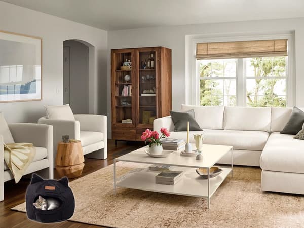 Hundeseng teltmodel - Blød sofa og liggeplads