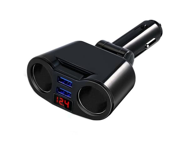 Biladapter / USB adapter till bilen - 12-24V