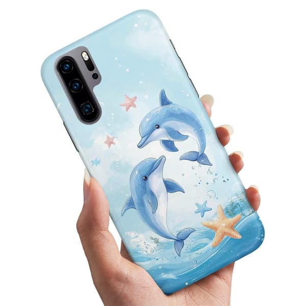 Deksel / Mobildeksel til Huawei P30 Pro - Dolphins