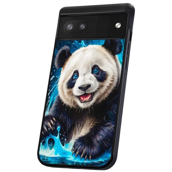 Google Pixel 6A - Cover/Mobilcover Panda