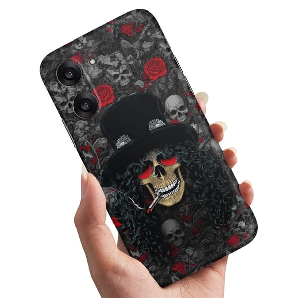 Deksel / Mobildeksel til OnePlus Nord CE5 - Slash Skull