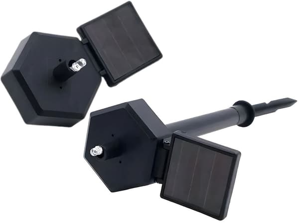 Solcellslampa LED igelkott med skymningssensor
