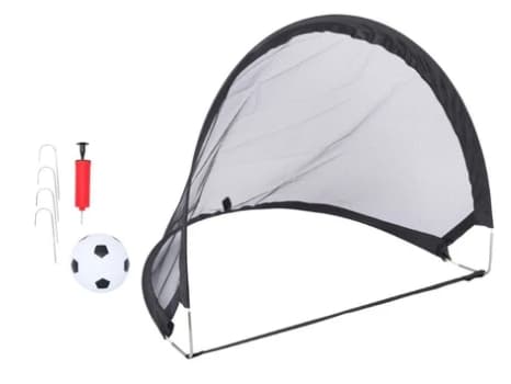 Fotballmål pop-up 2 stk