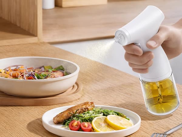 Oljedispenser sprayflaska 200 ml glas