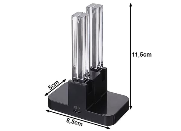 Ladestation til 4 Nintendo Switch Joy-Con med LED