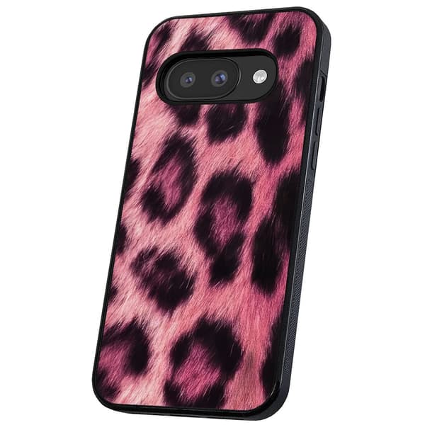 Google Pixel 9A - Cover/Mobilcover Pink Leopard