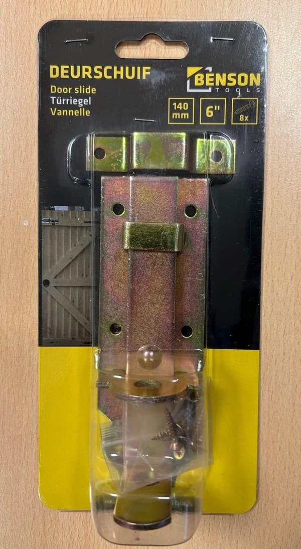 Dørregel 6\" 150 mm rett