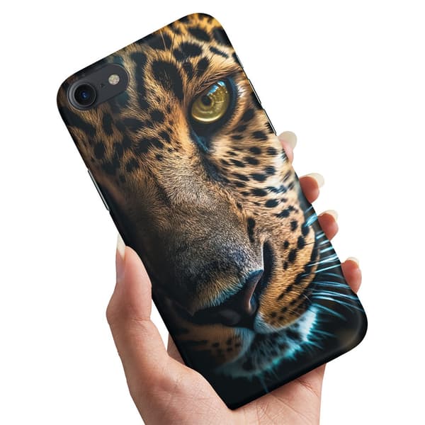 Cover / Mobilcover til iPhone 6 / 6s - Leopard