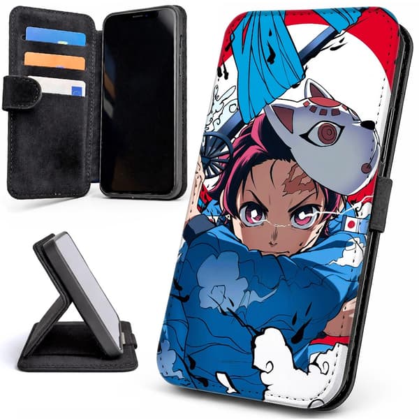 Plånboksfodral / Mobilfodral till iPhone 12 / 12 Pro - Anime
