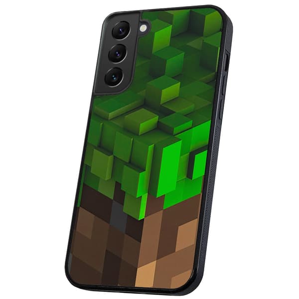 Samsung Galaxy S21 Plus - Deksel/Mobildeksel Minecraft