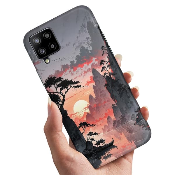Deksel / Mobildeksel til Samsung Galaxy A42 5G - Sunset