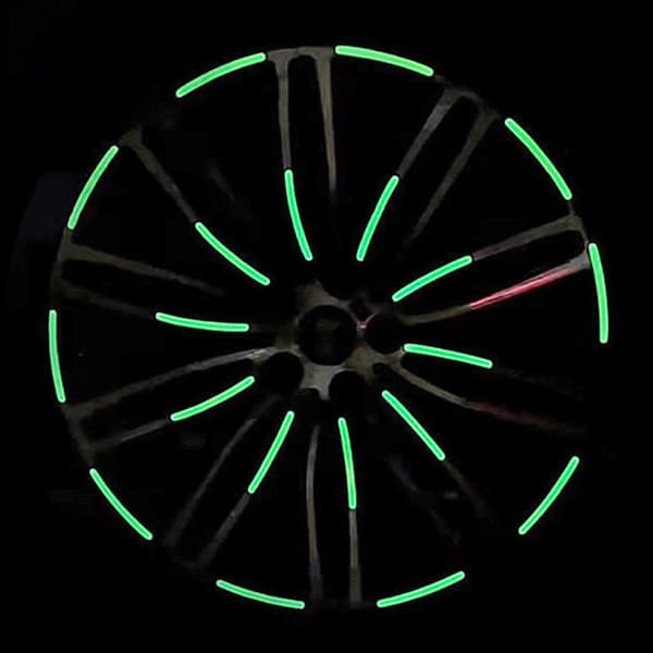 20-Pak - Selvlysende Dekaler til Bil - Glow in the Dark