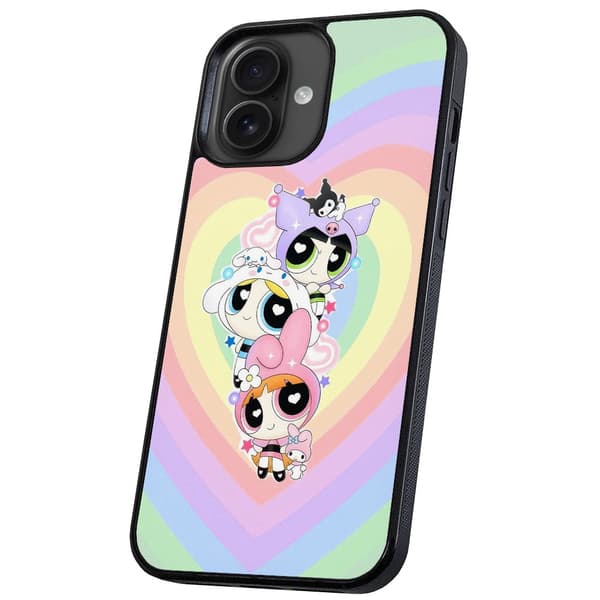 iPhone 16 Plus - Deksel/Mobildeksel Powerpuff Girls