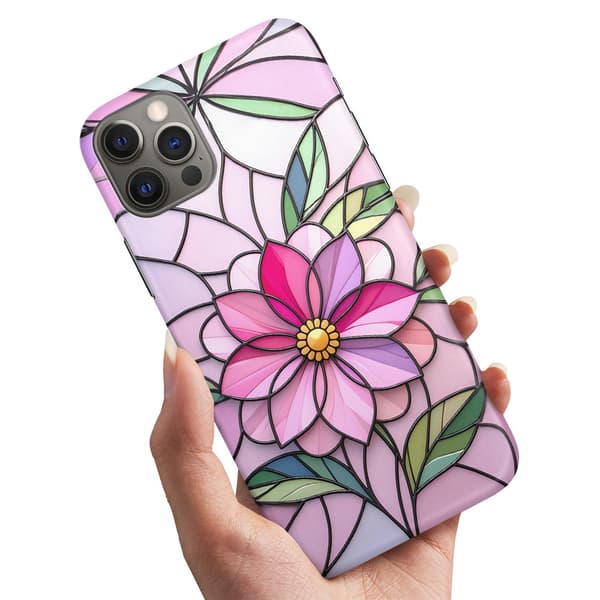 Deksel / Mobildeksel til iPhone 11 - Glass Flower