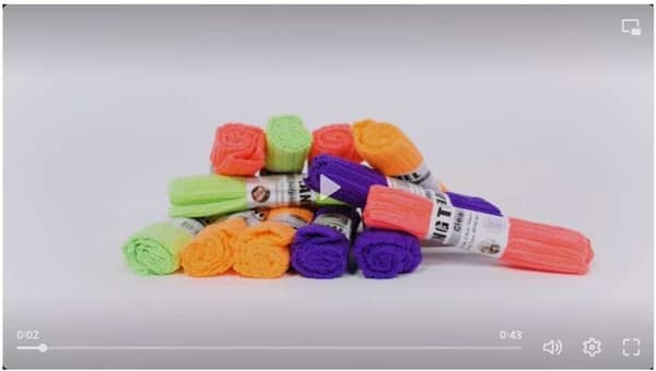 Mikrofiberdukar 30 cm - 12-Pack