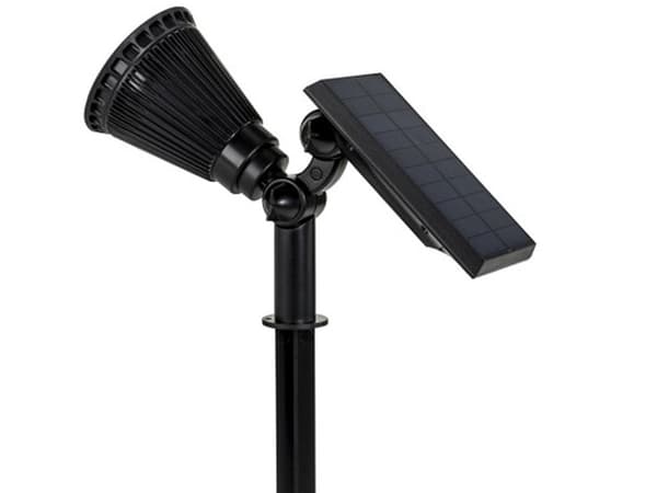 Solcellslampa 4 LED 3 lägen skymningssensor
