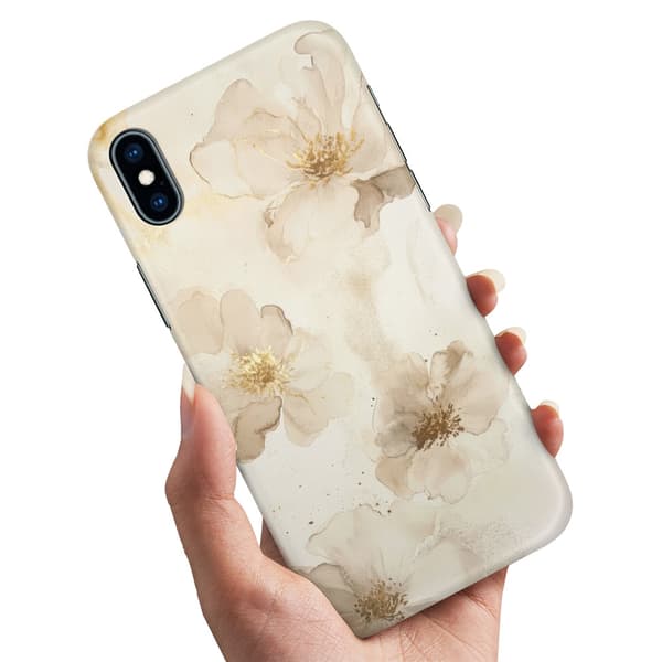 Deksel / Mobildeksel til iPhone XS Max - Flowers