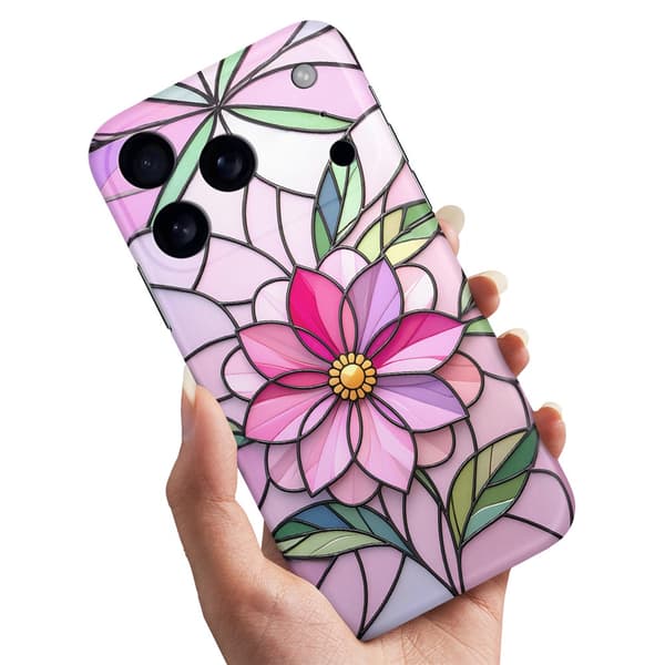 Deksel / Mobildeksel til iPhone 17 Pro - Glass Flower