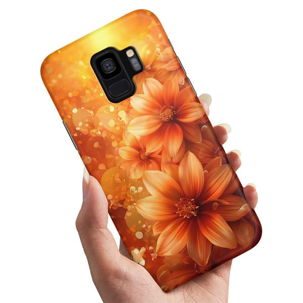 Deksel / Mobildeksel til Samsung Galaxy S9 Plus - Flowers