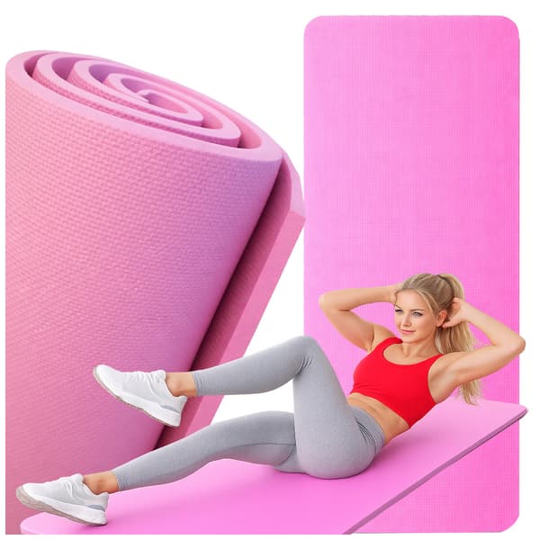 Yogamatte 170 cm tykk