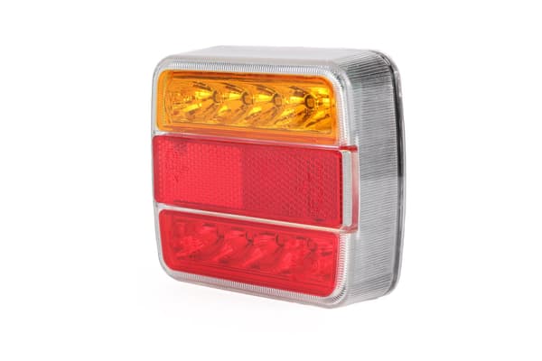 Slepebaklykt firkantet 18 LED