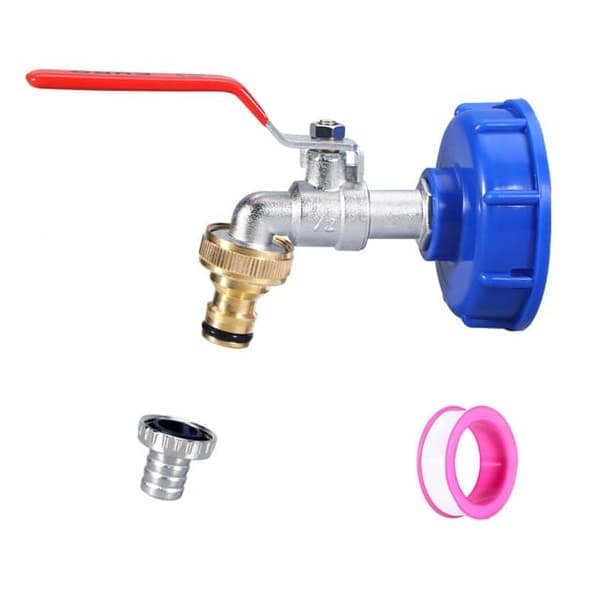 Universell IBC-kran med Adapter