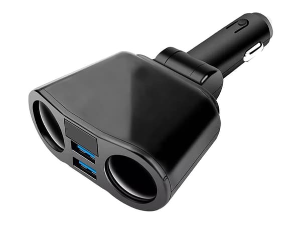 Biladapter / USB adapter till bilen - 12-24V
