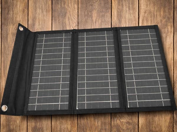 Solpanel portabel 20W hopfällbar USB