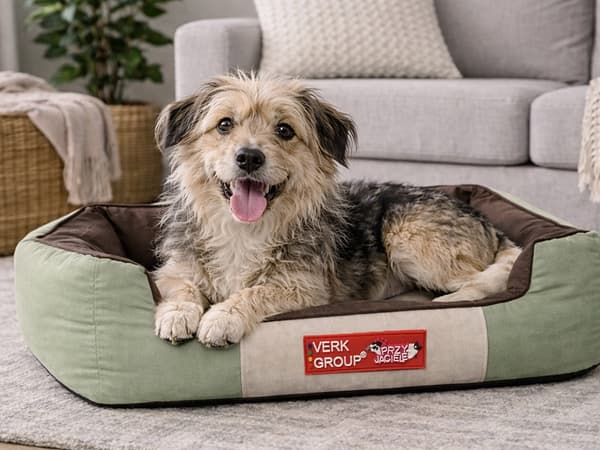 Hund- och kattbädd medium halkfri