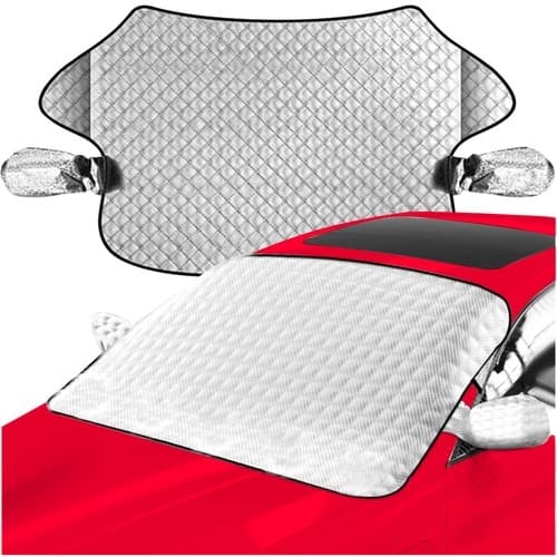 Snøbeskyttelse til frontrute for bil – 143 x 122 cm