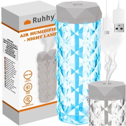 Luftfugter / Natlampe - LED - RGB
