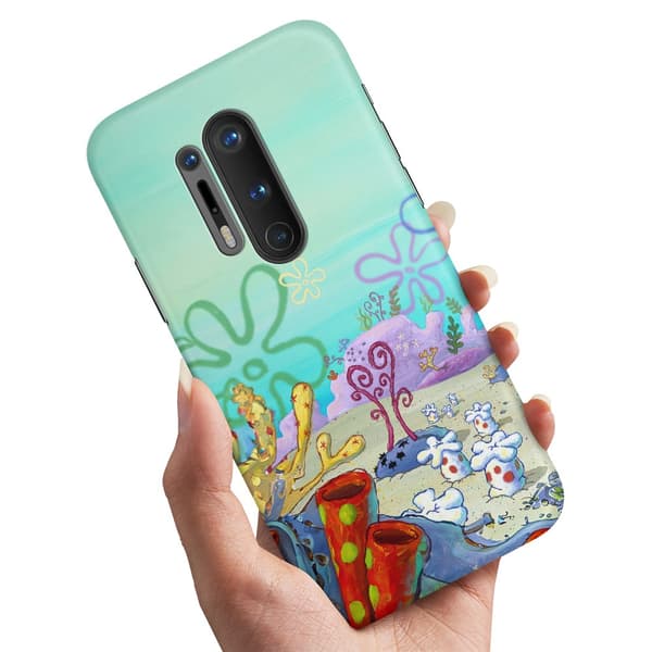 Deksel / Mobildeksel til OnePlus 8 Pro - Svampebob