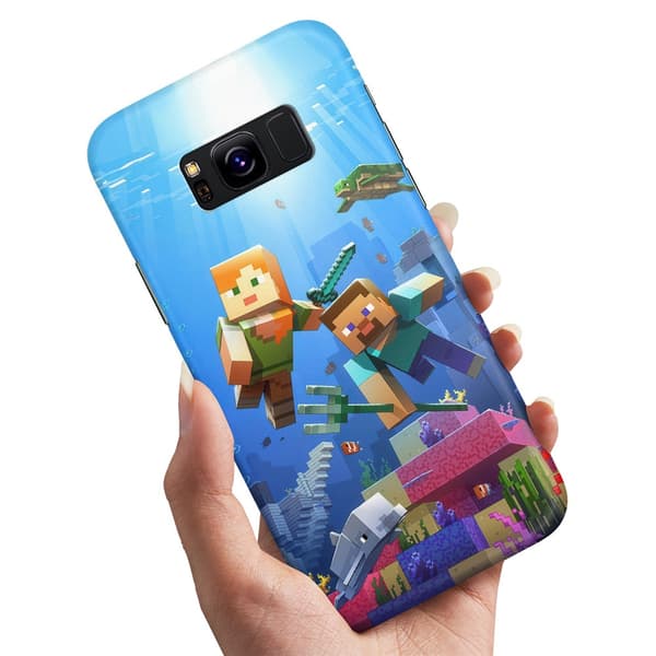 Deksel / Mobildeksel til Samsung Galaxy S8 - Minecraft
