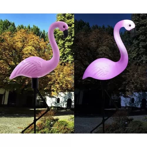 Hagelampe Flamingo - Solcelle