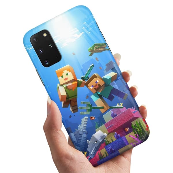 Deksel / Mobildeksel til Samsung Galaxy S20 Plus - Minecraft