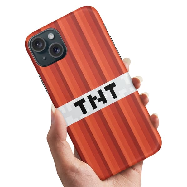 Kuoret / Suojakuoret iPhone 13 - Minecraft TNT