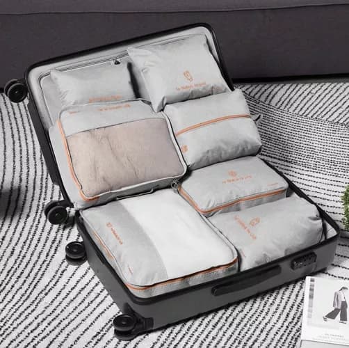 Organizer for Koffert - 7-deler - Vesker for Reise