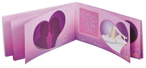 Kjærlighetskuponger - 12stk Kuponger - Valentinsdag