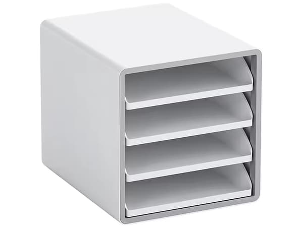 Dokumentbokser 4 skuffer skrivebord