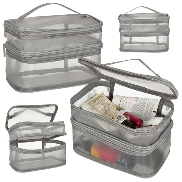 Makeuptaske / Necessaire / Toilettaske - Makeup Bag - Grå