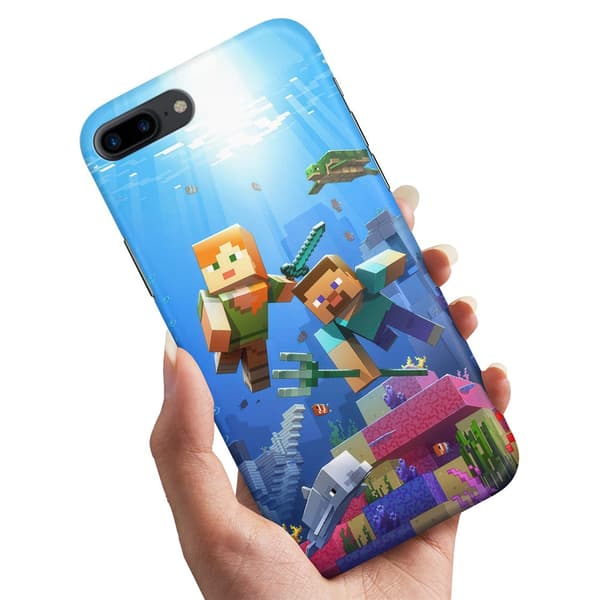 Kuoret / Suojakuoret iPhone 7 / 8 Plus - Minecraft