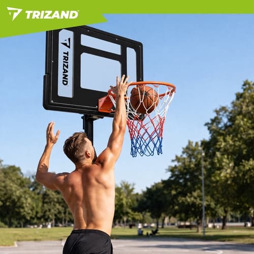 Basketkorg med ställning - 259 cm