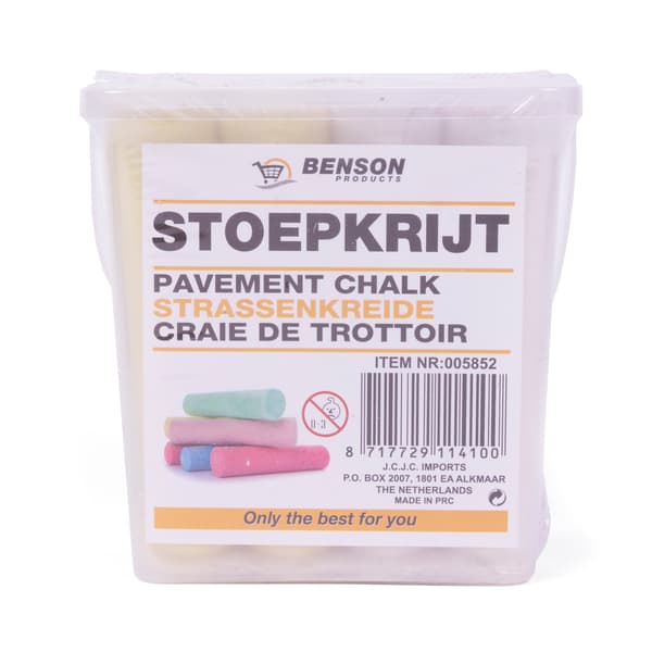 Gadekridt 12 stk