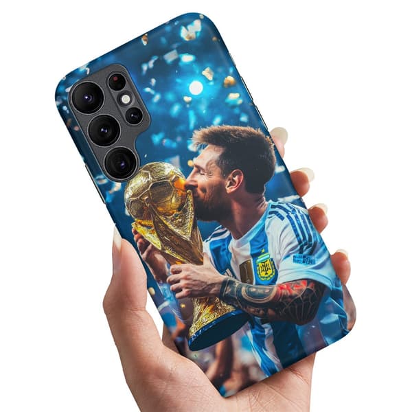 Deksel / Mobildeksel til Samsung Galaxy S23 Ultra - Messi