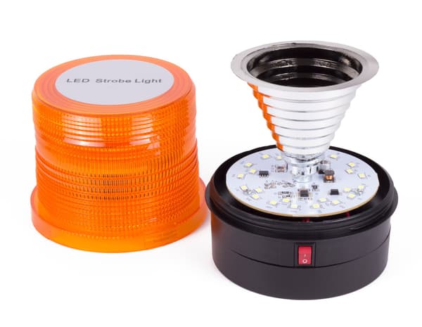 LED varsellampe oransje 2,4 W