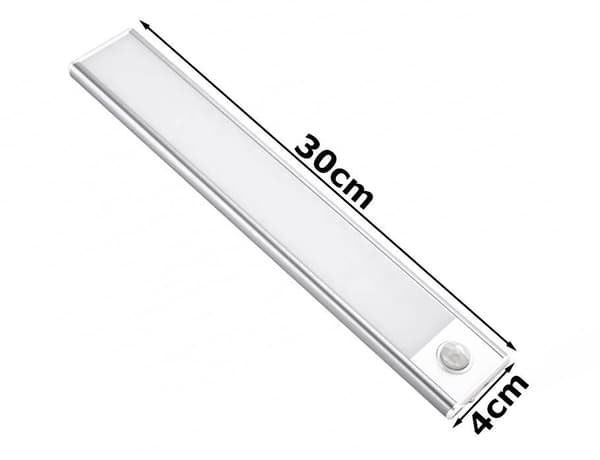 USB-lampe 30 cm - Sensorstyret belysning med klemme